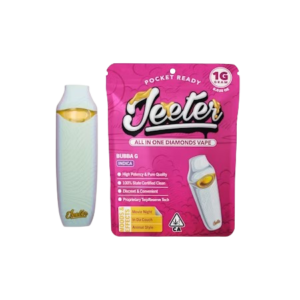 Bubba G - Jeeter All In One Diamonds Vape | Pocket Ready | 1g | Indica
